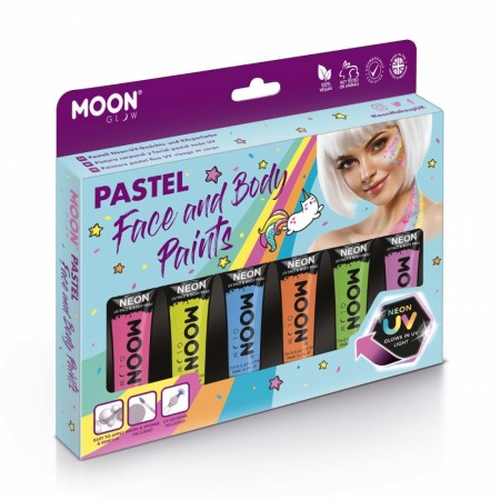 UV Neon Pastell Face & Body paint kit