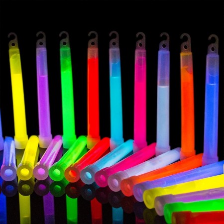 Glow sticks 15 cm, 50 stk